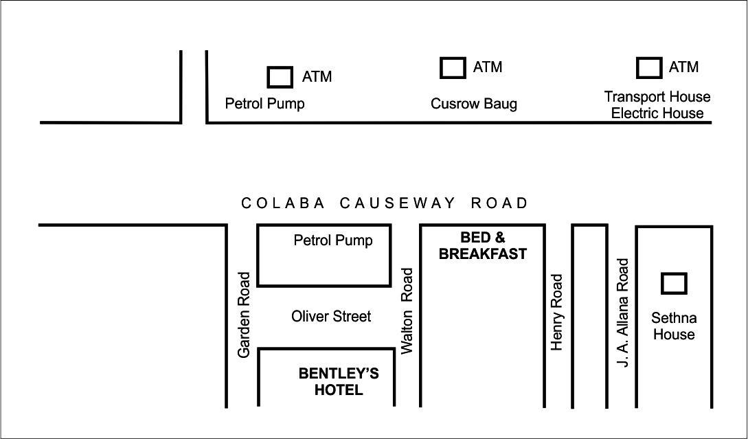 מומביי Bed And Breakfast At Colaba מראה חיצוני תמונה